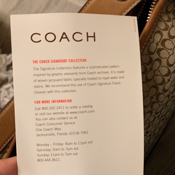 Coach Monogram Shoulder Bag - Picture 5 of 10